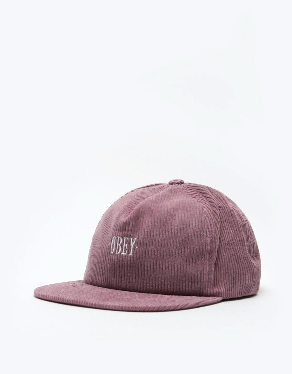 Obey Posted Snapback Cap - Dusty Rose