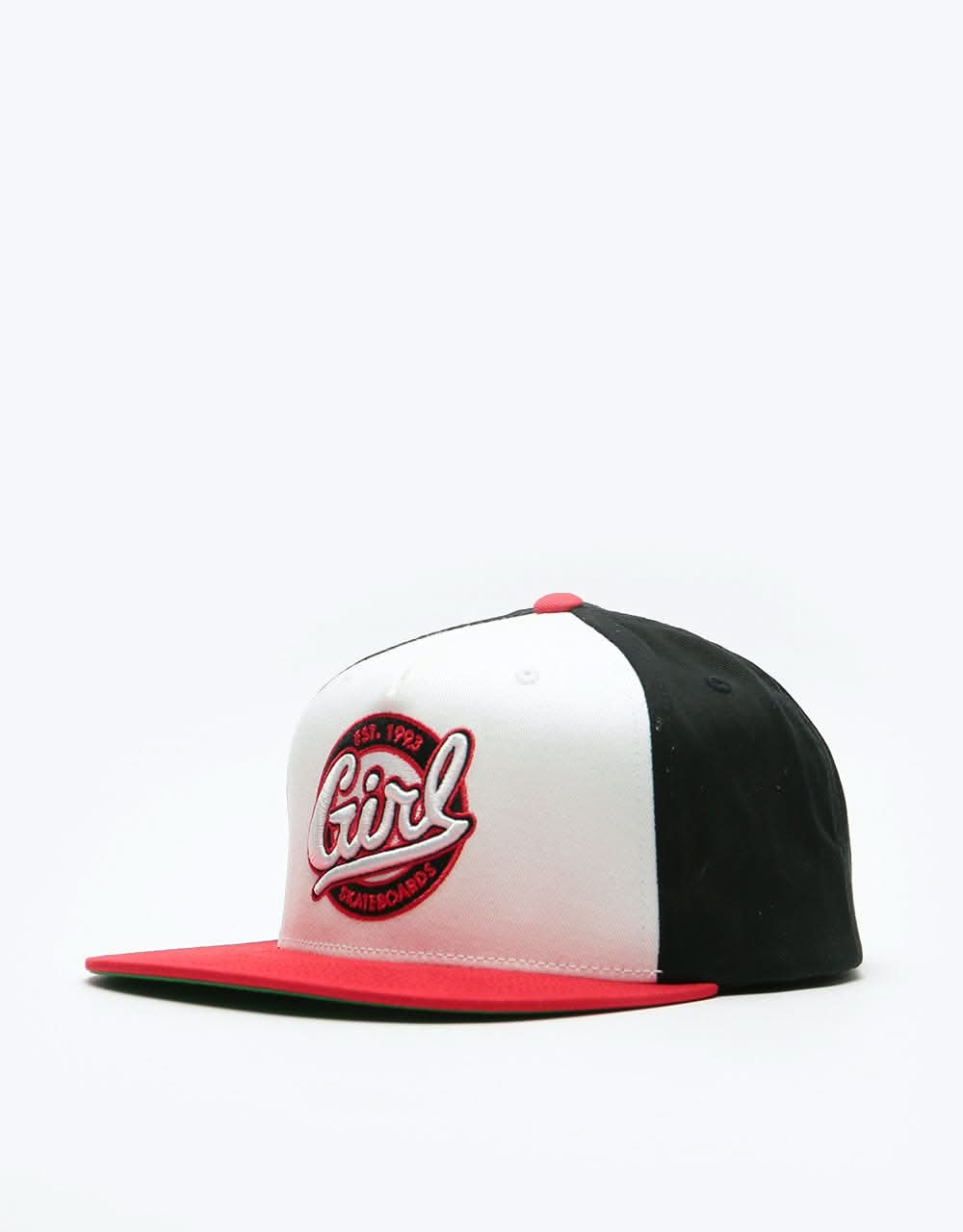 Girl Script Snapback - Black/Red