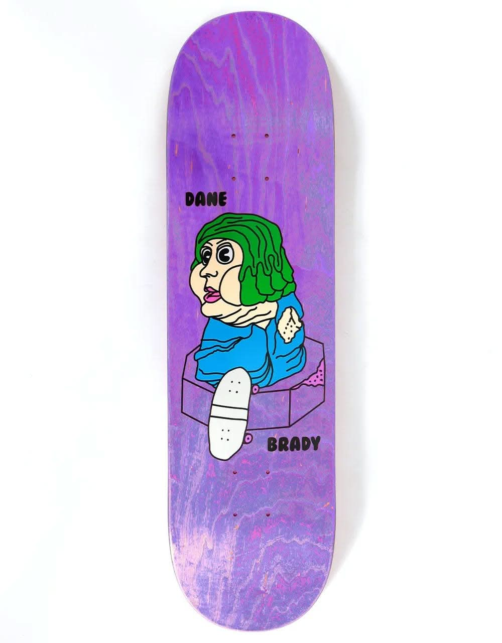 Polar Brady Bacon Hair Skateboard Deck - 7.875"