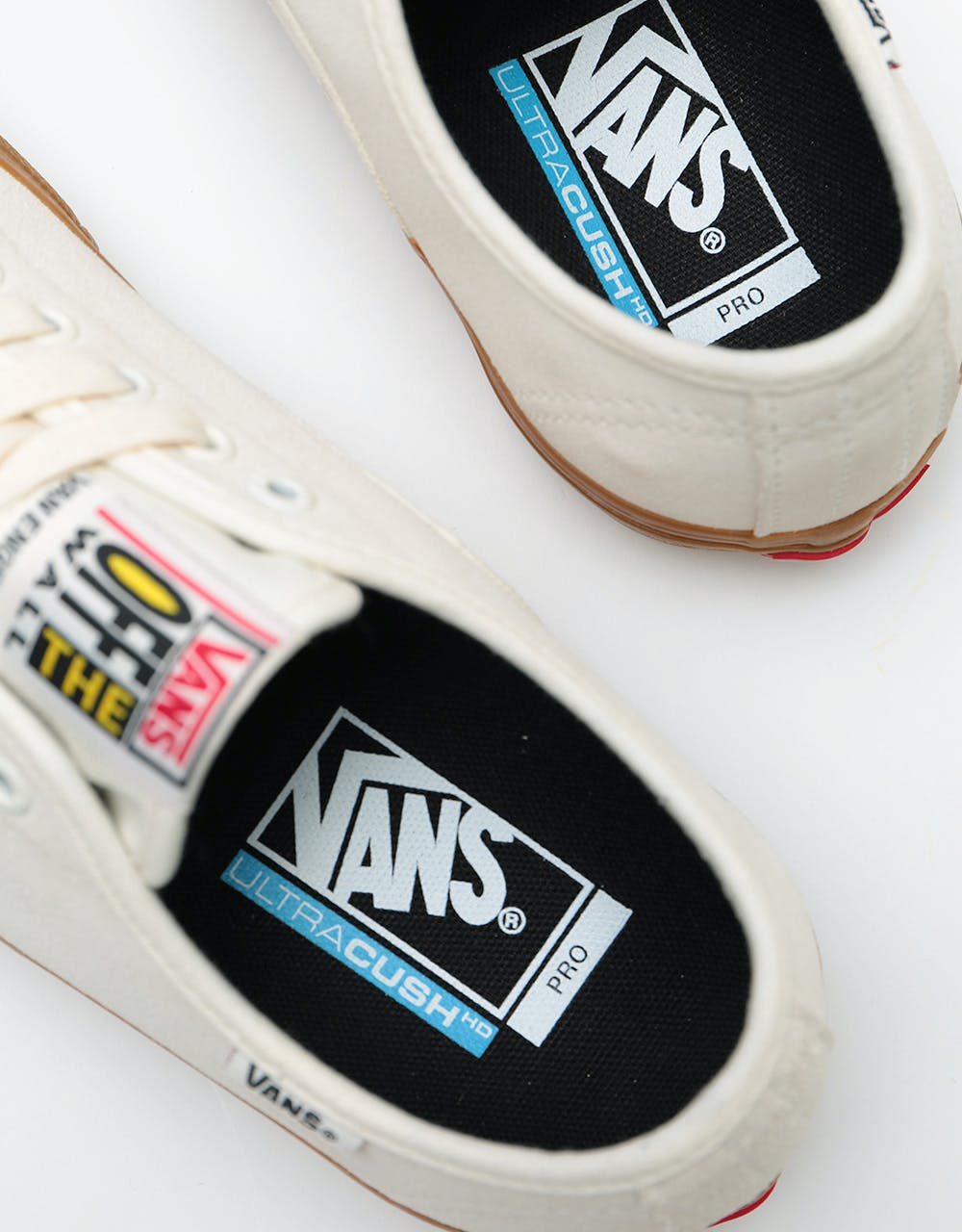 Vans AV Classic Pro Skate Shoes - Marshmallow/Classic Gum – Route One