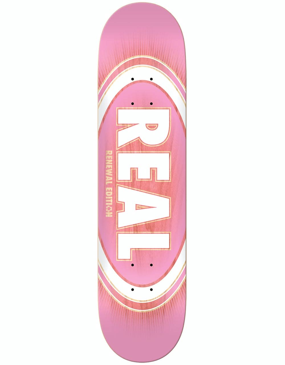 Real Oval Burst Fade Skateboard Deck - 7.3"