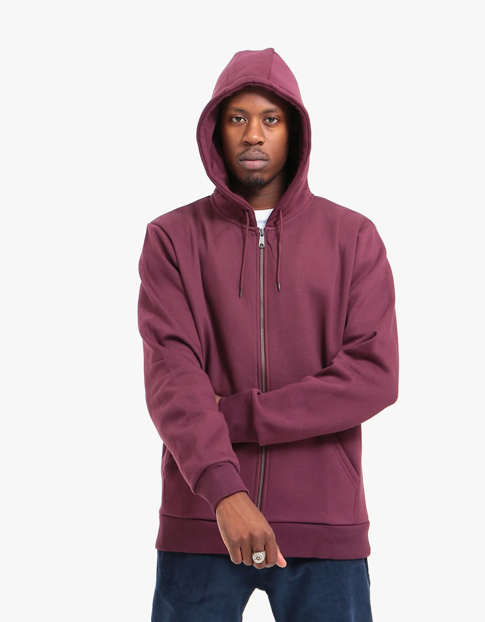 Dickies Kingsley Zip Hoodie - Maroon