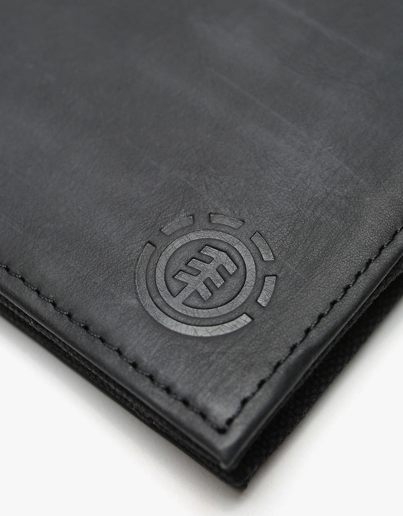 Element Avenue Leather Wallet - Black – Route One