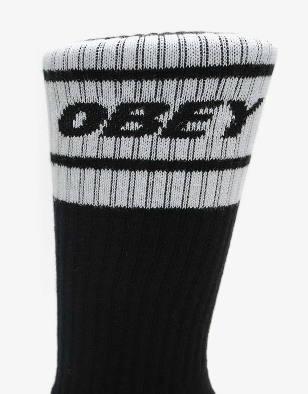 Obey Cooper II Socks - Black/White