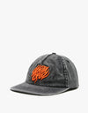 Santa Cruz Salba Tiger Snapback Cap - Acid Wash Black