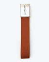 Carhartt WIP Clip Belt Chrome Web Belt - Brandy