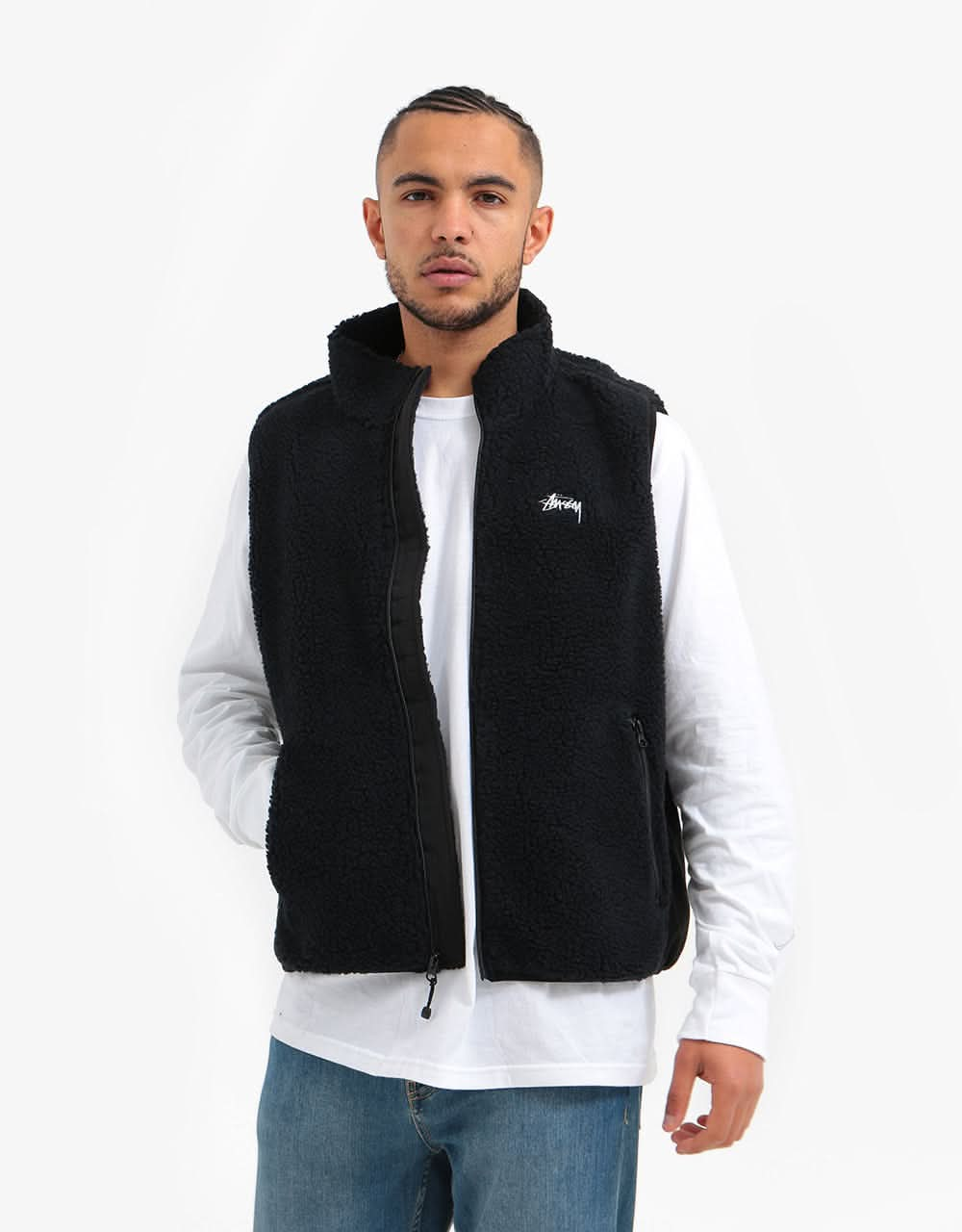 Stussy block discount sherpa