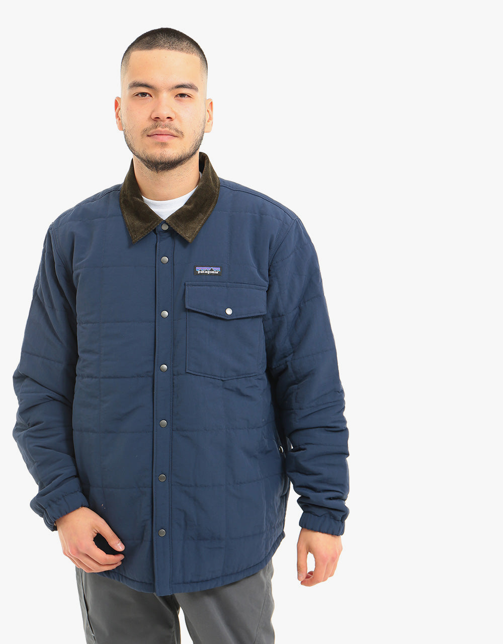 Patagonia Isthmus Quilted Shirt Jacket - New Navy – Route One