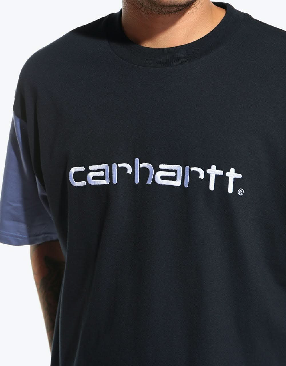 Carhartt WIP S/S Tricol T-Shirt - Dark Navy