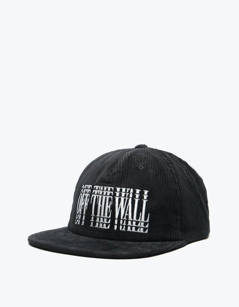 Vans Lounging Shallow Unstructured Cap - Black/White – Route One