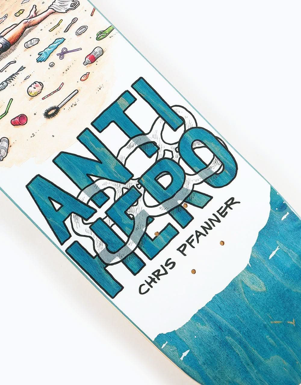 Anti Hero Pfanner Plastics Skateboard Deck - 8.06"