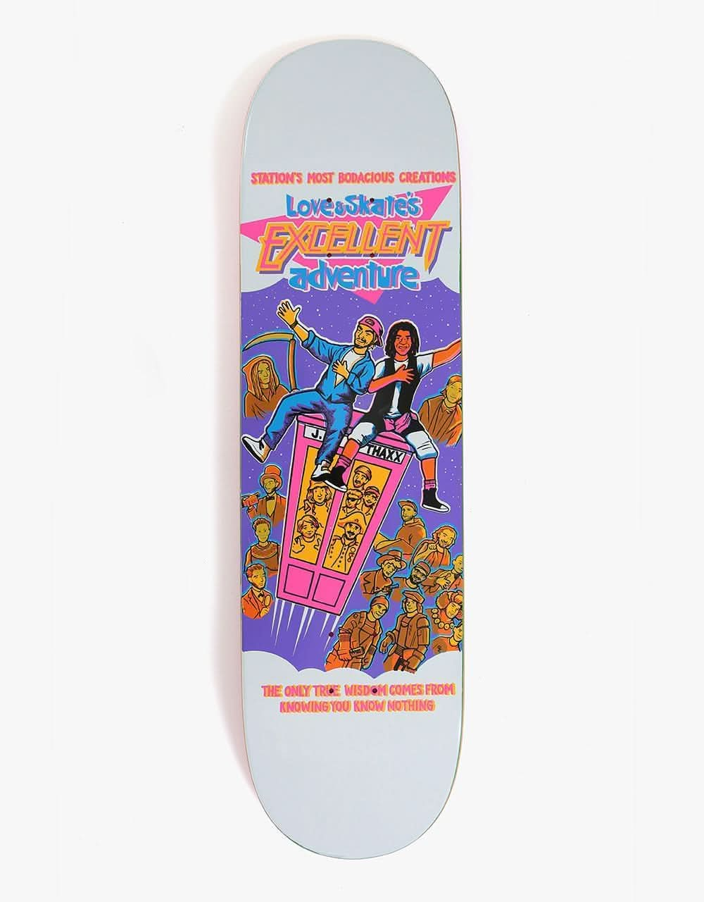 Lovenskate Thackeray Excellent Adventure! Skateboard Deck - 8.5"