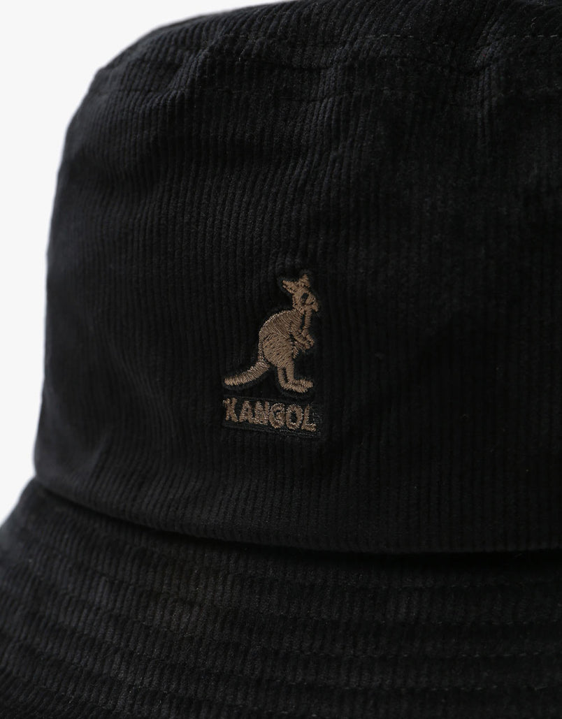 Kangol Cord Bucket Hat - Black – Route One