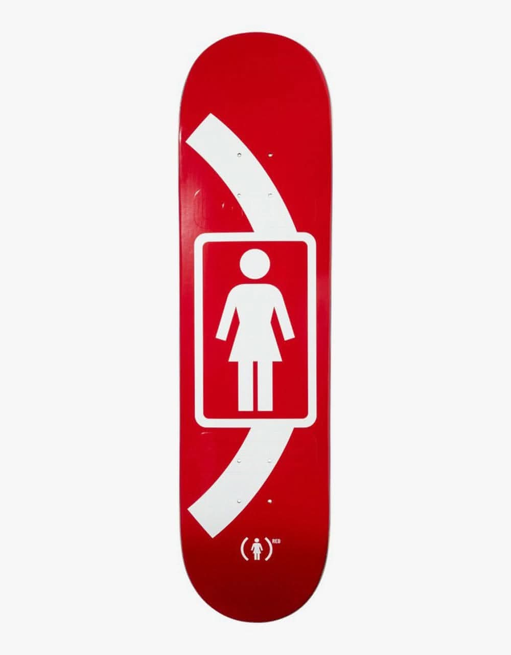 Girl x (PRODUCT) RED Brophy OG Skateboard Deck - 8.25"