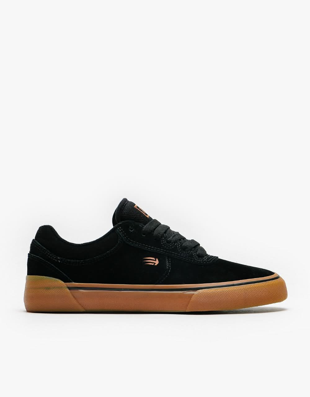 Etnies x Michelin Joslin Vulc Skate Shoes - Black/Gum