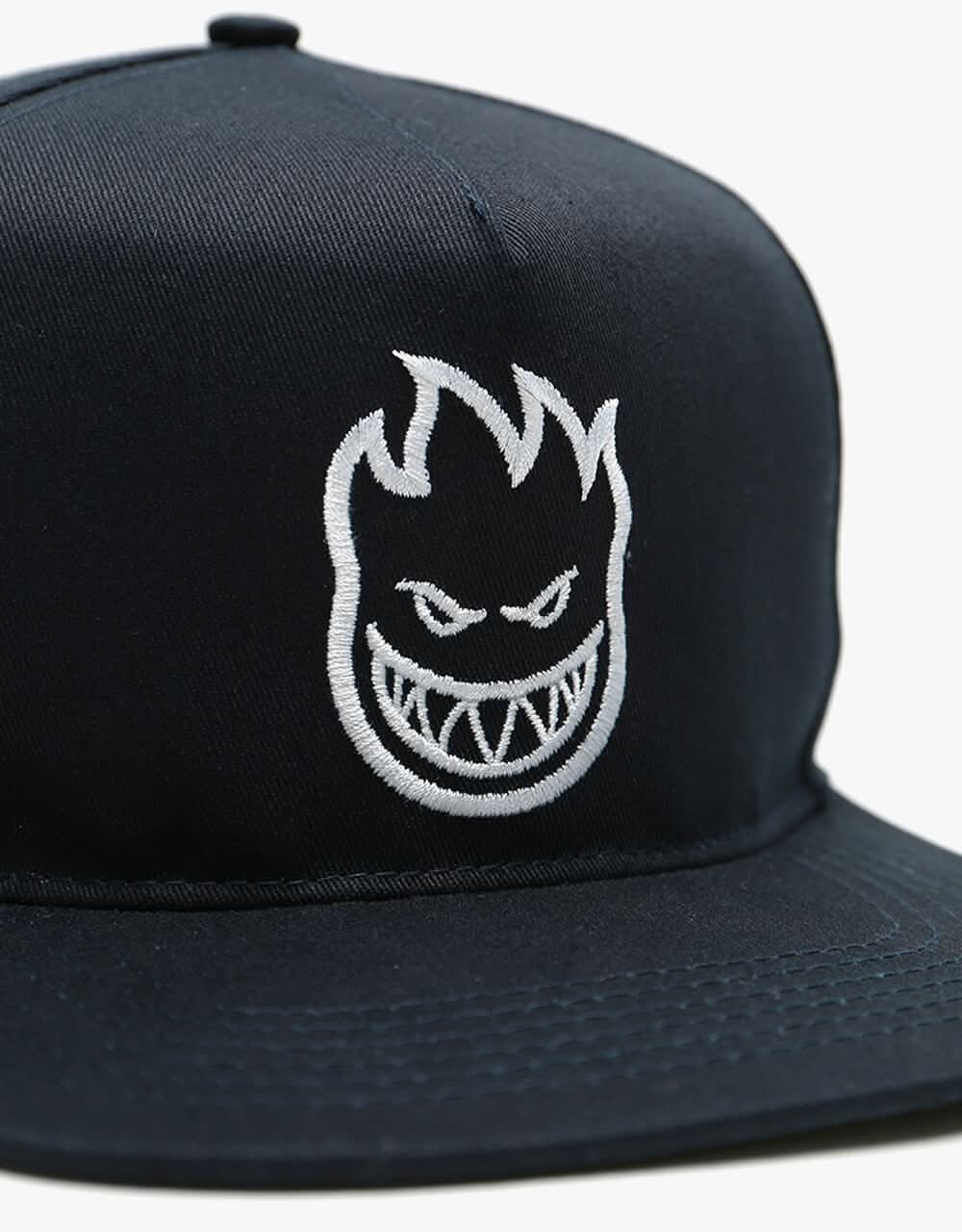 Spitfire Bighead Snapback Cap - Navy/White