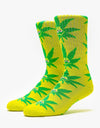 HUF Green Buddy Strains Socks - Green