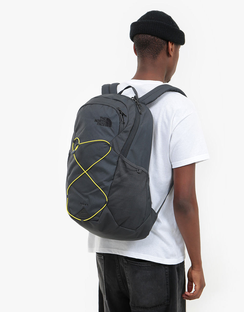 The North Face Rodey Backpack - Asphalt Grey/Sulphur Spring Green