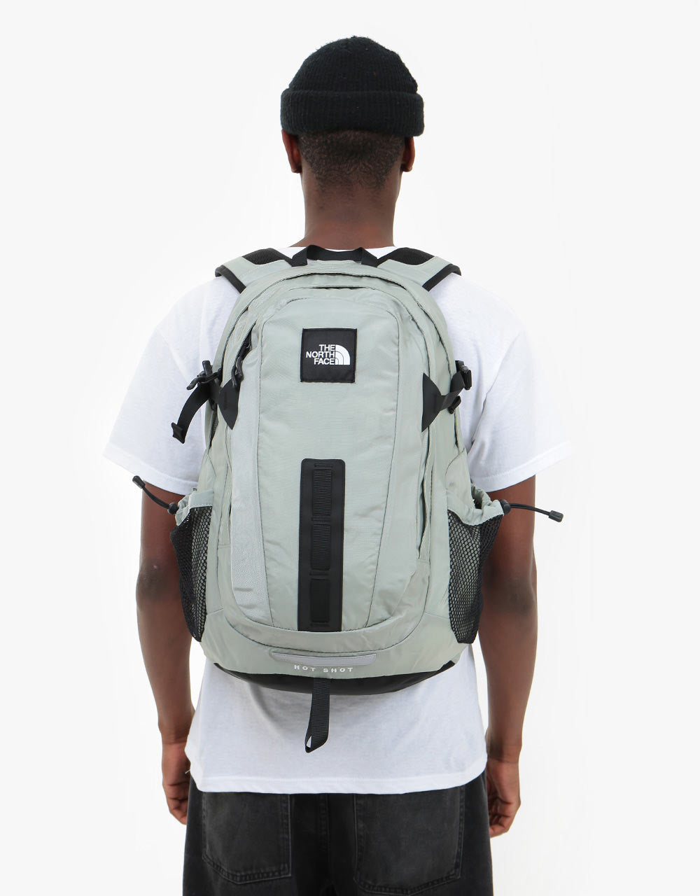 The North Face Hot Shot SE Backpack - Wrought Iron/TNF Black – Route One