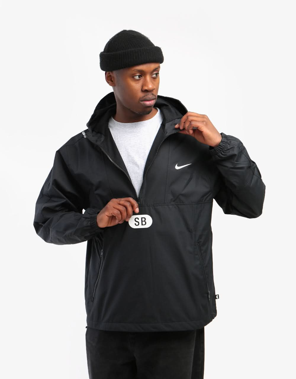 Nike SB March Radness Anorak Jacket - Black/Black/Black/White