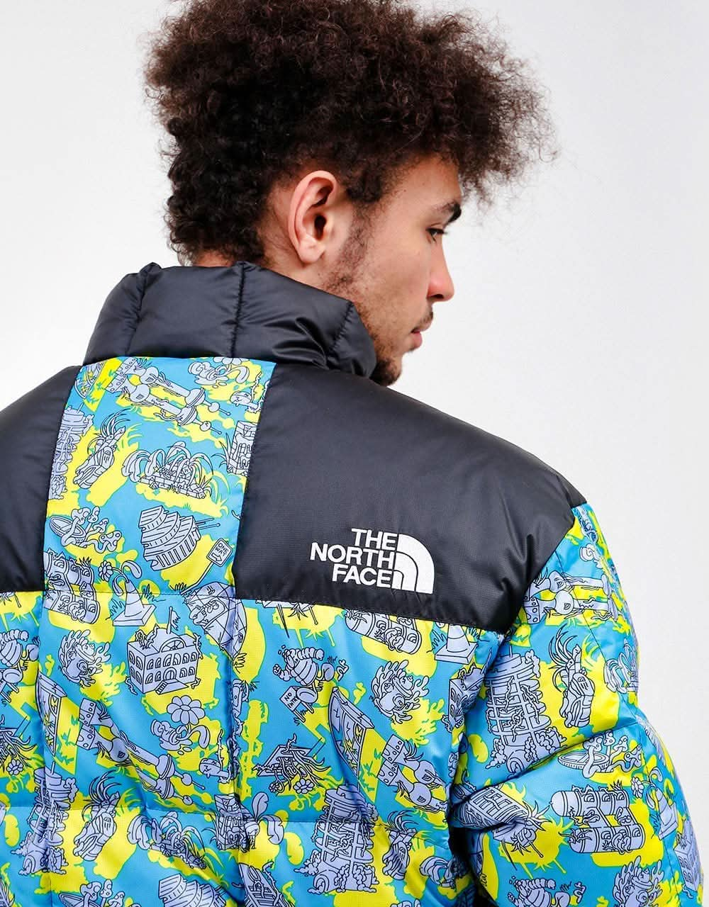 The North Face Lhotse Jacket - Sweet Lavender Urban By Nature Print