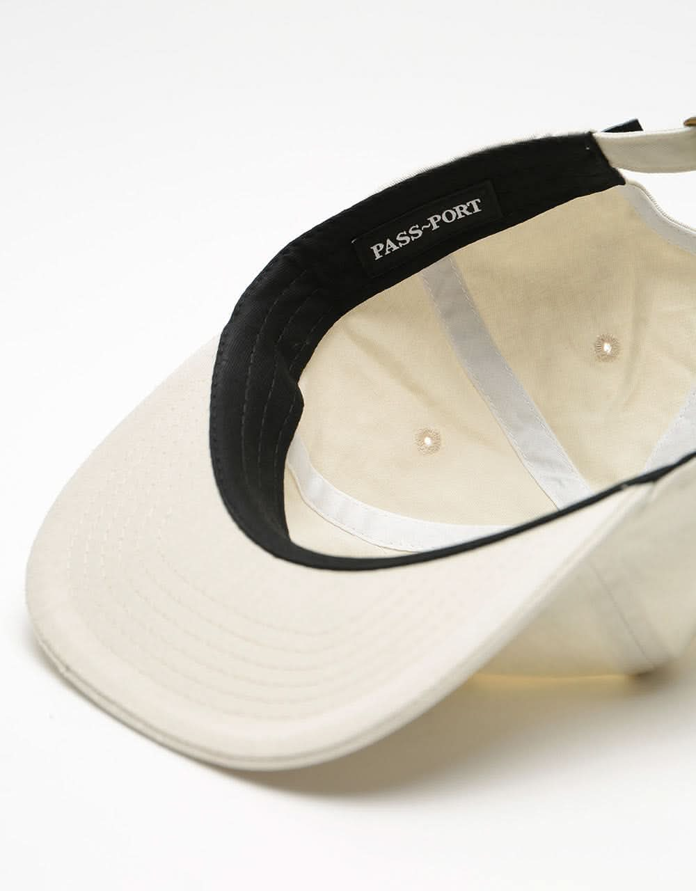 Pass Port Vessel Strapback Cap - Cream