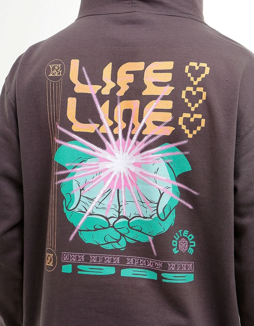 Route One Lifeline Pullover Hoodie - Storm Grey