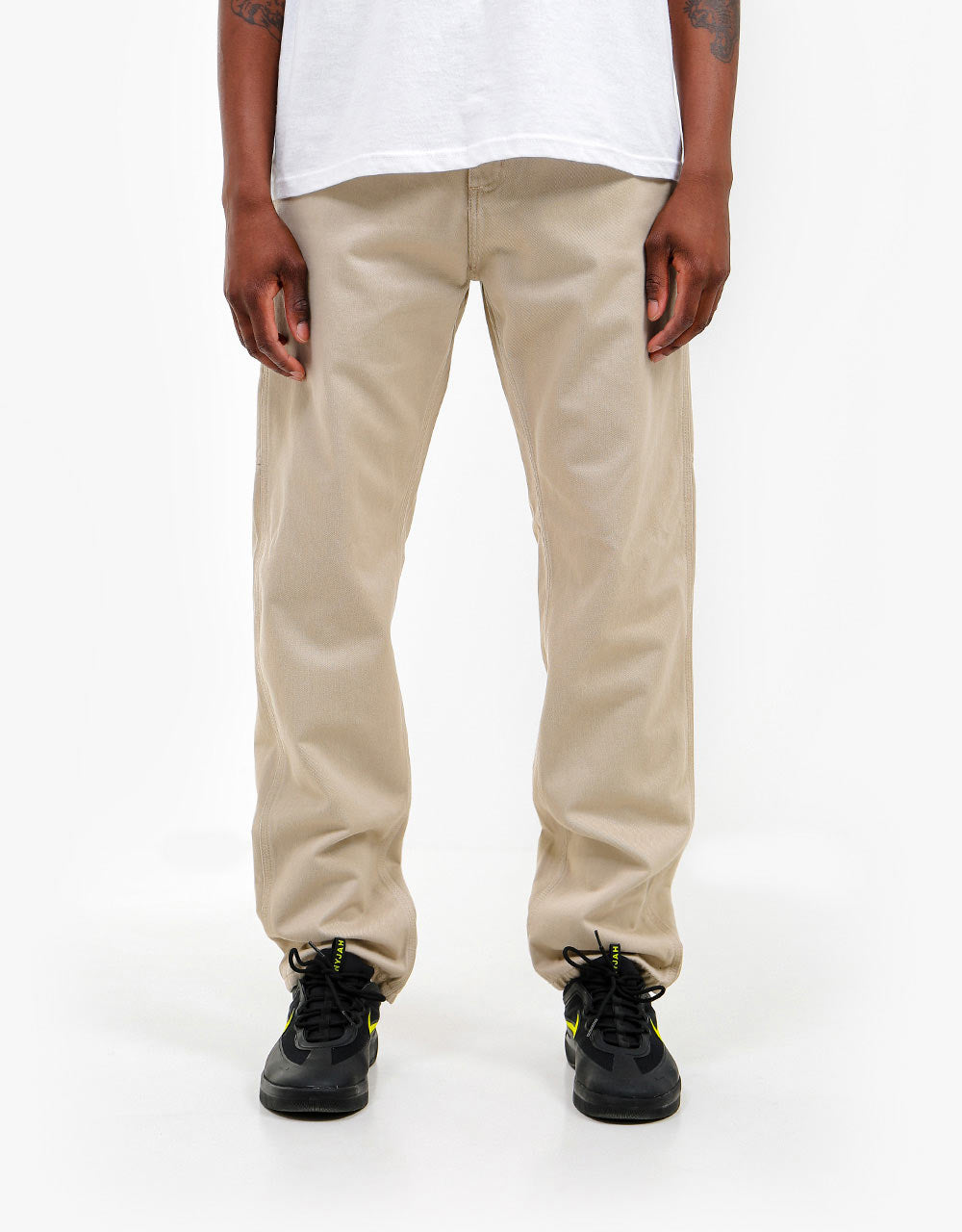Carhartt WIP Ruck Single Knee Pant - Wall (Stone Washed) – Route One