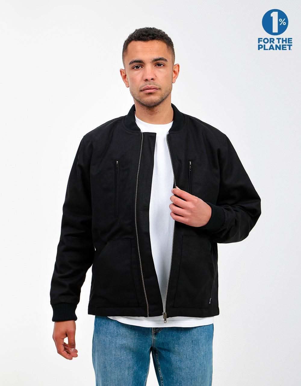 Route One Workwear Jacket - Black