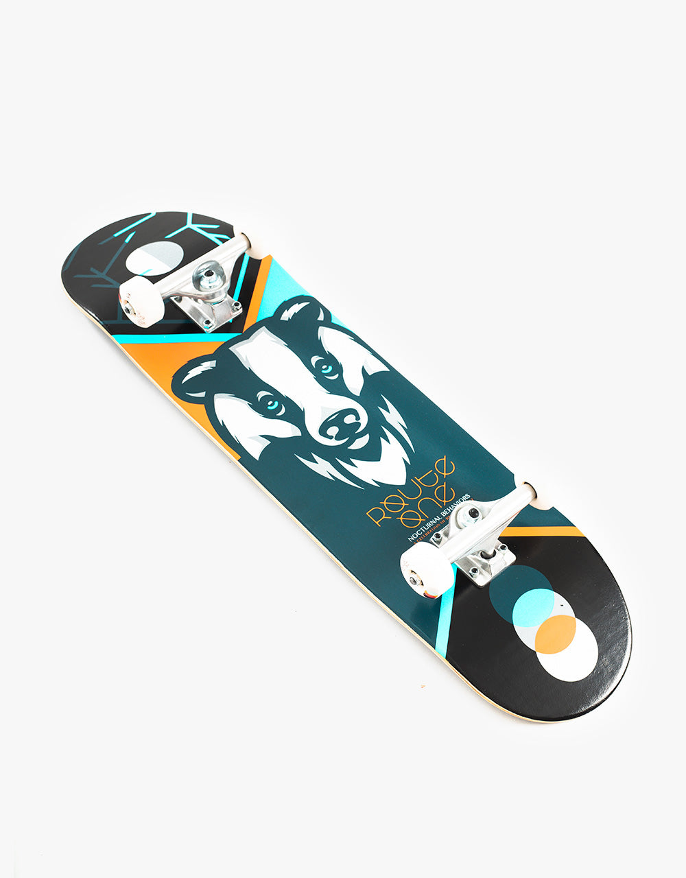 Route One Nocturnal Behaviours 'Badger' Complete Skateboard - 8.5