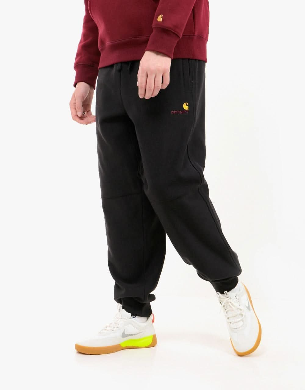 Carhartt wip american script joggers hot sale