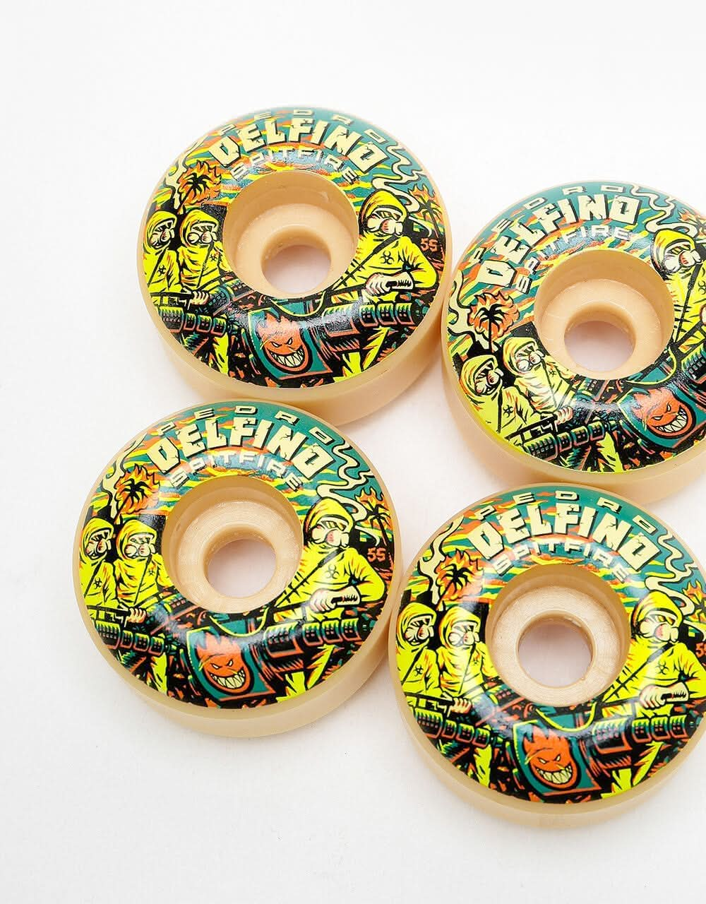 Spitfire Pedro Delfino Pro Classics Formula Four 99d Skateboard Wheel