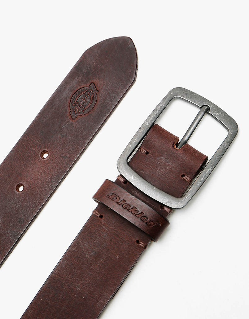Dickies Eagle Lake Leather Belt - Brown – Route One