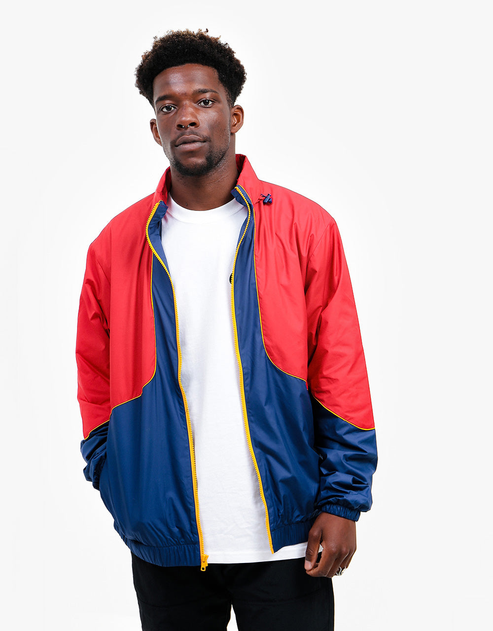 Nike SB SF Track Jacket - Gym Red/Midnight Navy – Route One