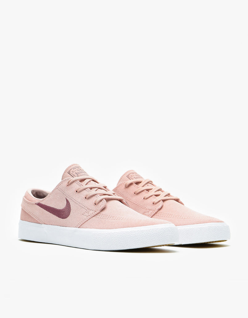 Nike SB Zoom Stefan Janoski RM Skate Shoes - Pink Oxford/Dark Wine-Pin –  Route One