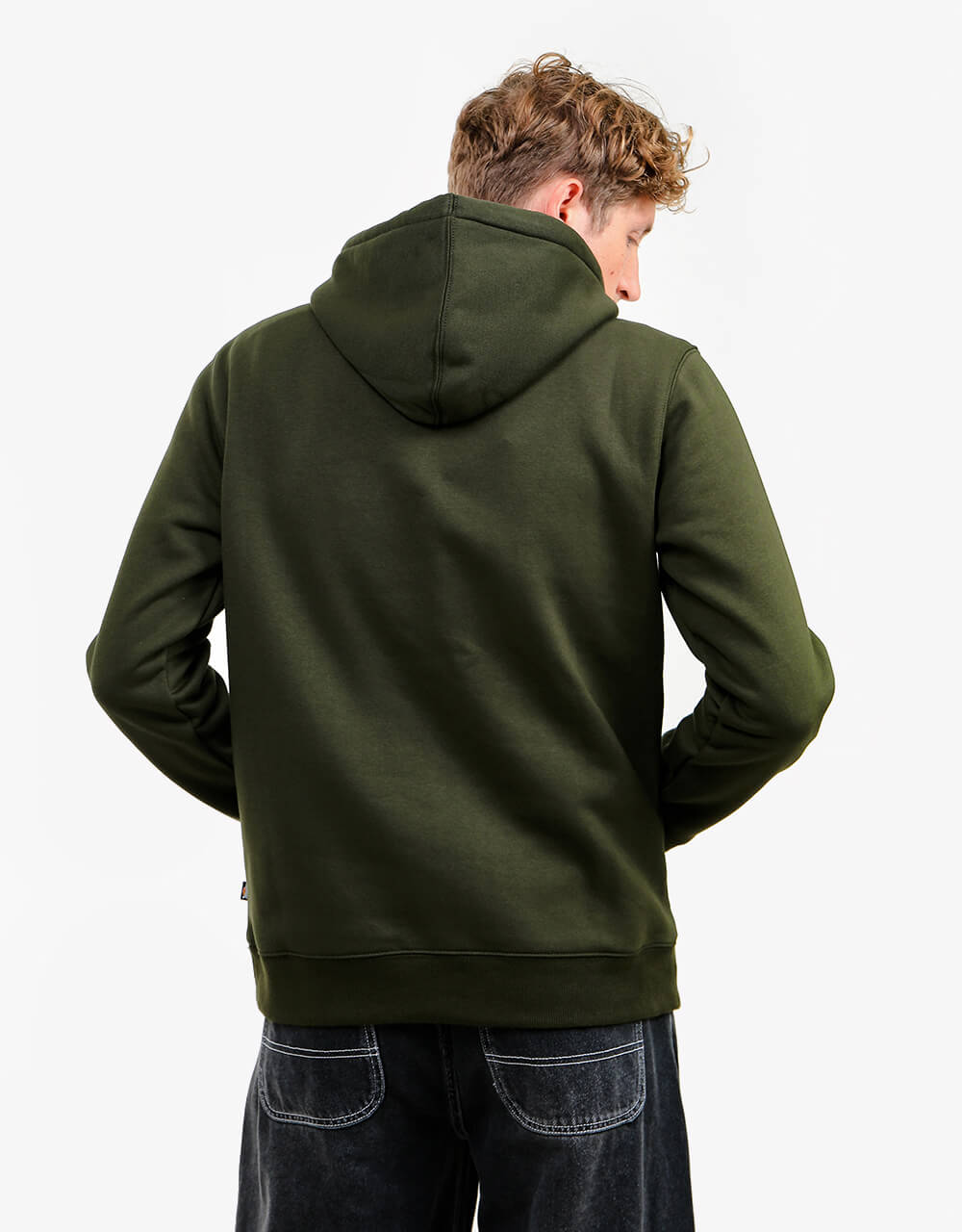 Dickies Oakport Hooded Pullover - Olive Green