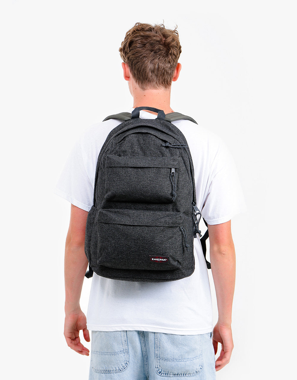 Eastpak Padded Double Backpack - Black Denim – Route One
