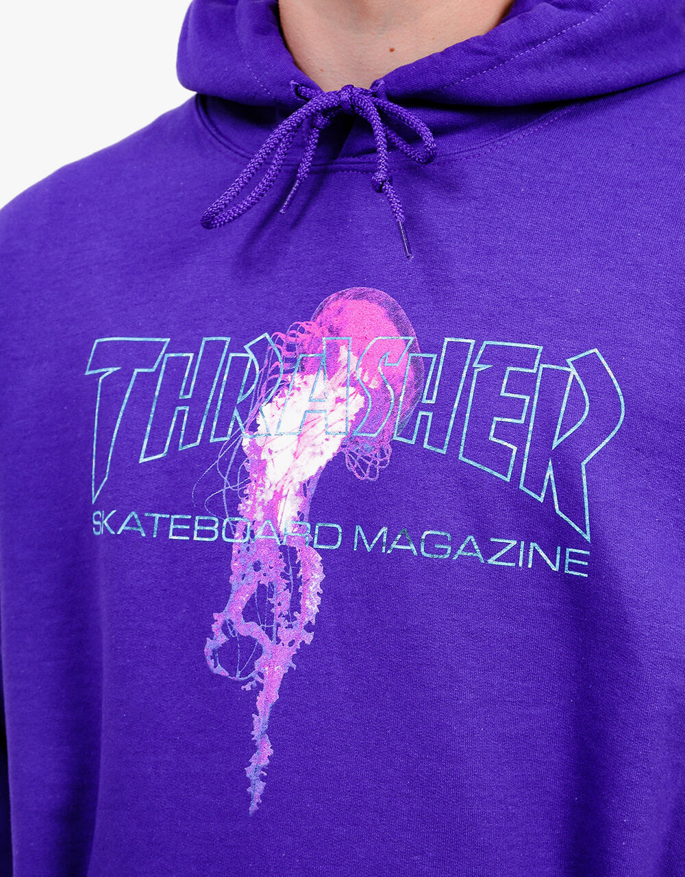 Thrasher x Atlantic Drift Pullover Hoodie - Purple – Route One