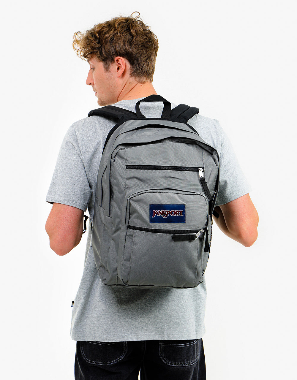 Jansport Big Student Backpack - Graphite Grey – Route One
