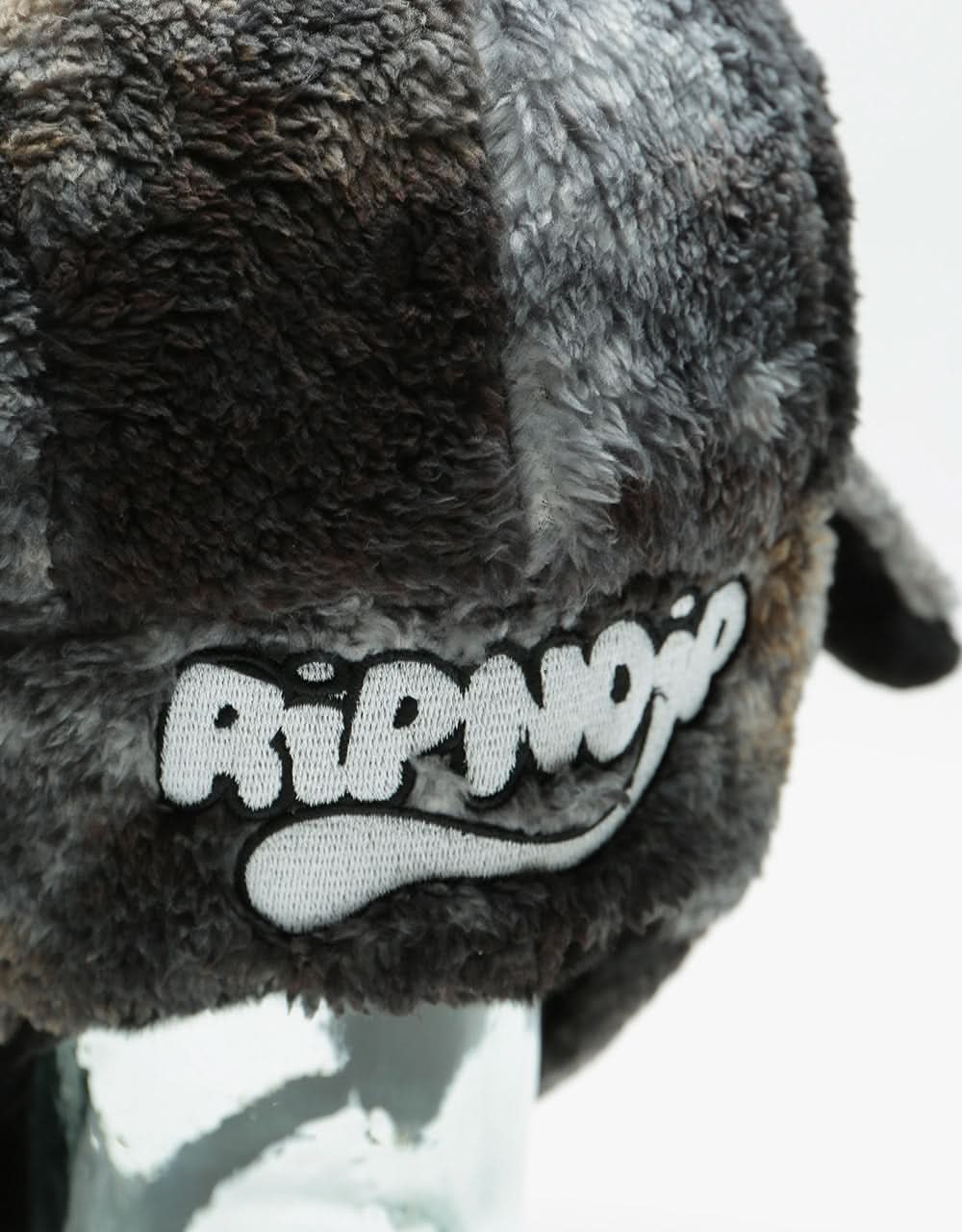 RIPNDIP Warped Sherpa Aviator Hat - Navy/Mauve Tie Dye