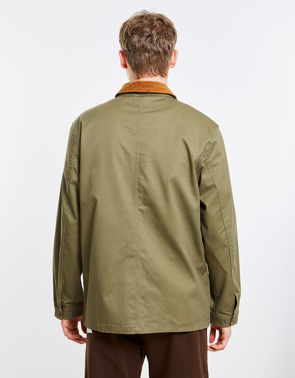 Brixton Survey X Chore Coat - Military Olive – Route One