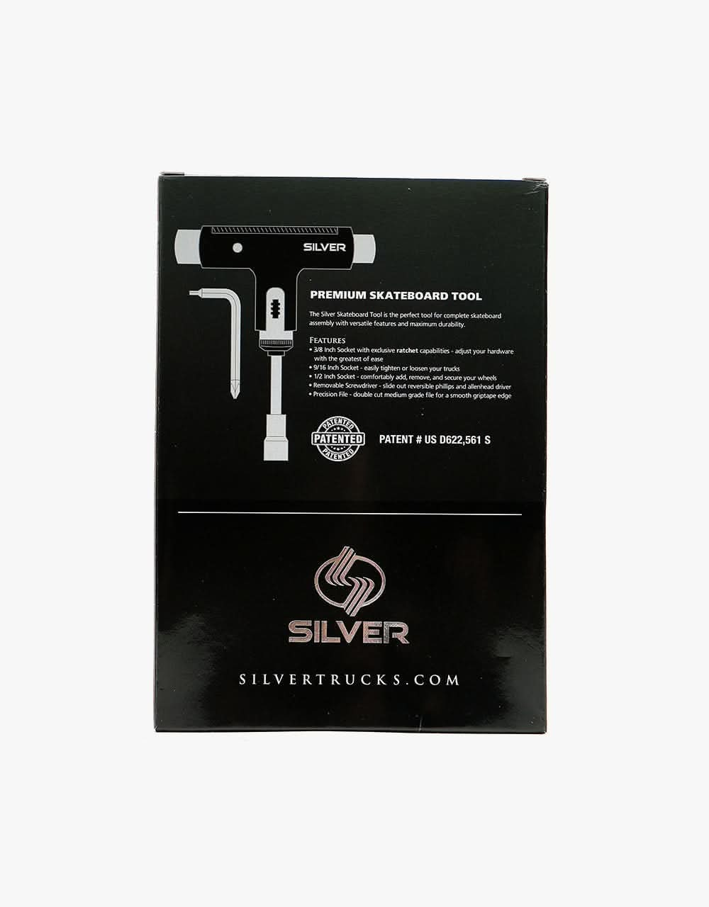 Silver Ratchet Skate Tool