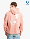 Route One 0800-FU Pullover Hoodie - Dusty Pink