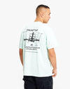 Carhartt WIP S/S Leaving Earth T-Shirt - Pale Spearmint/Black