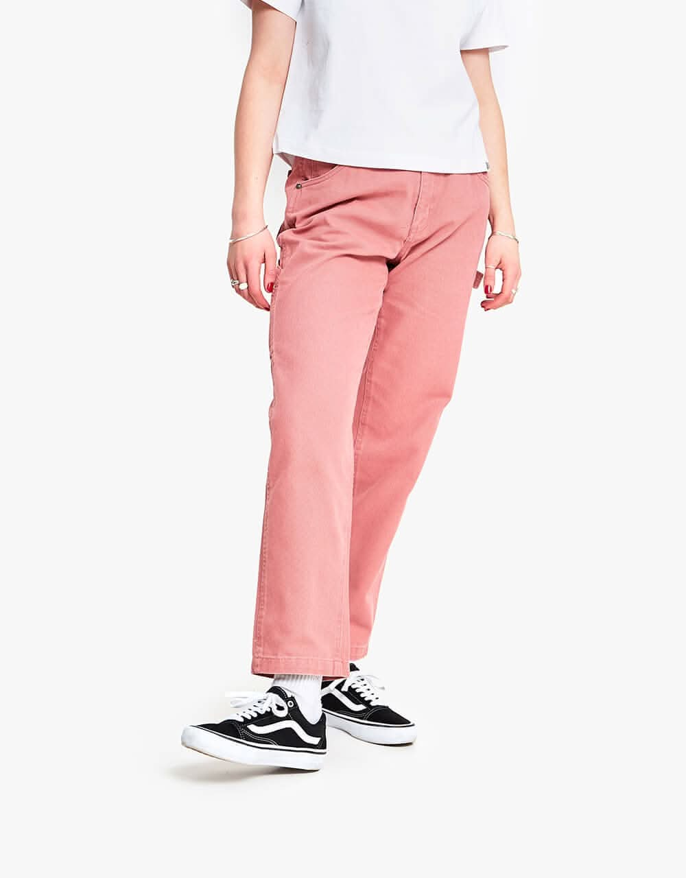 Pink dickies pants hot sale womens