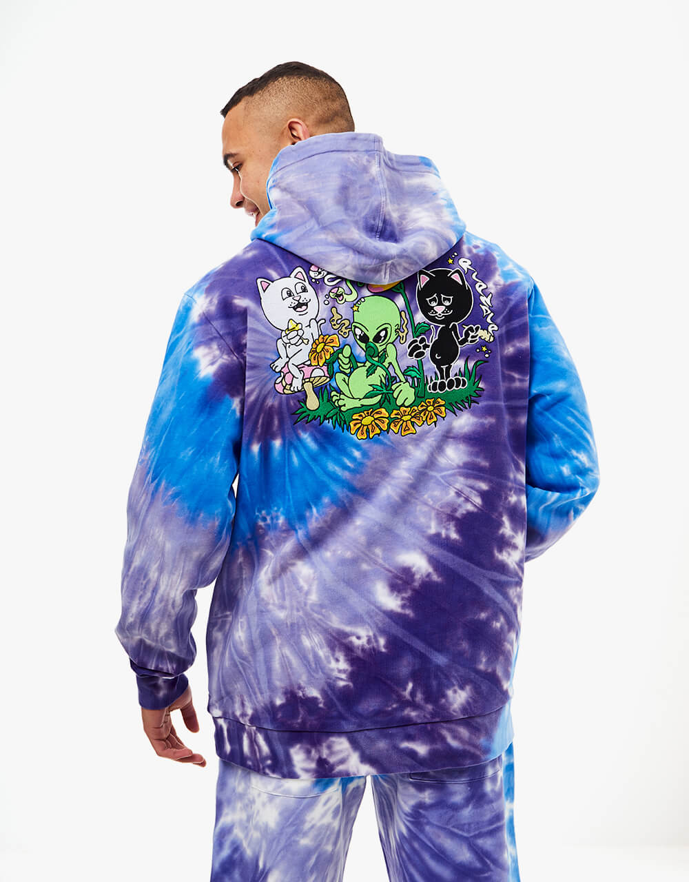 Purple sales ripndip hoodie