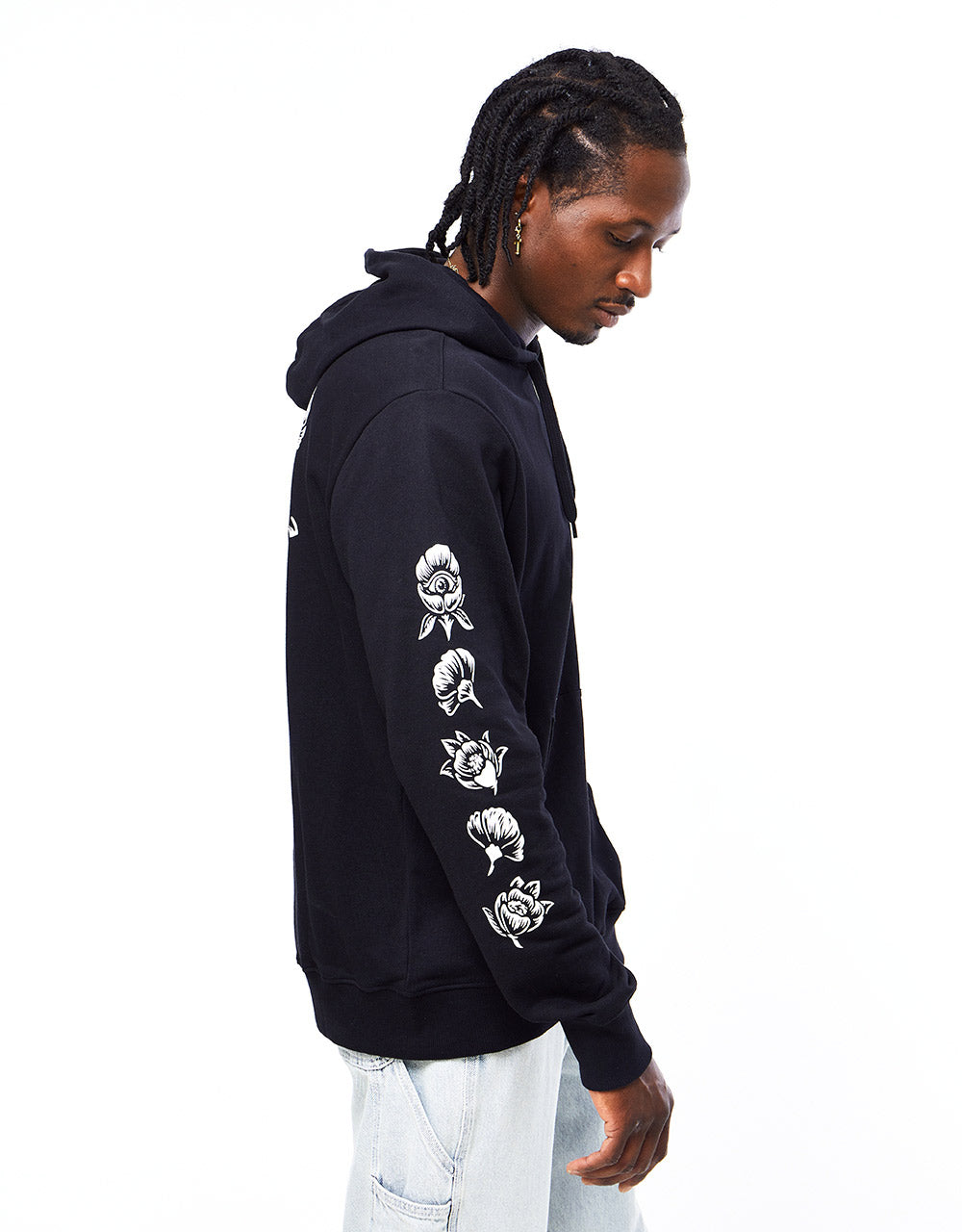 Obey olde sales rose hoodie