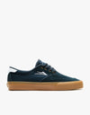 Lakai Riley 3 Skate Shoes - Navy/Gum Suede