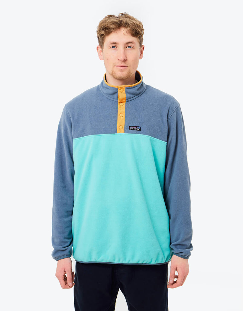 Patagonia Micro D Snap-T Pullover Fleece - Fresh Teal – Route One