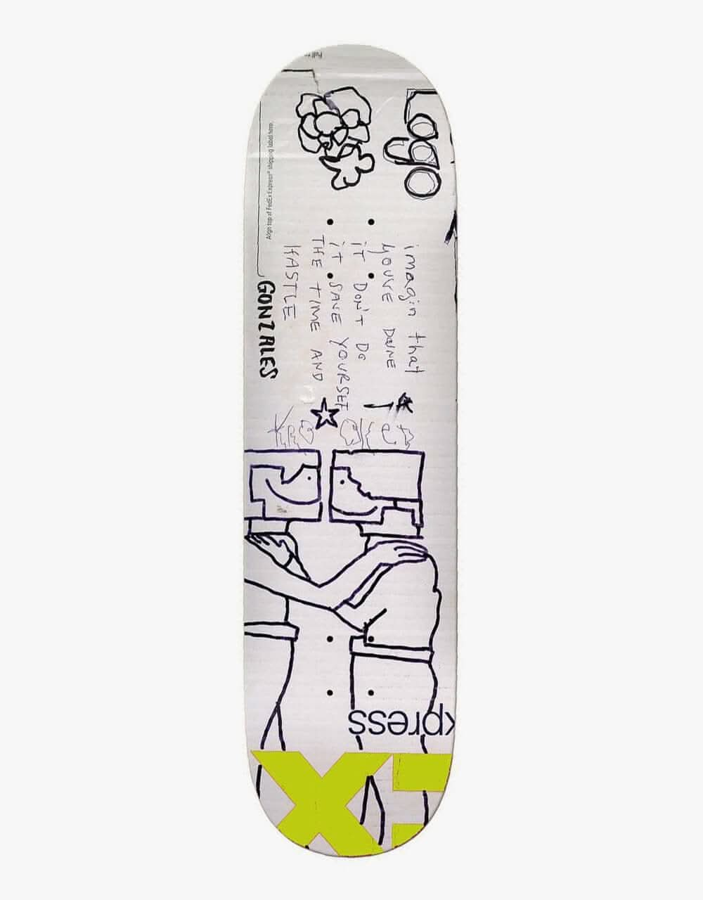 Krooked Gonz Kastle Skateboard Deck - 8.62"